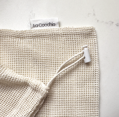 Load image into Gallery viewer, Clean & non-toxic organic cotton wash bag for underwear & bralettes