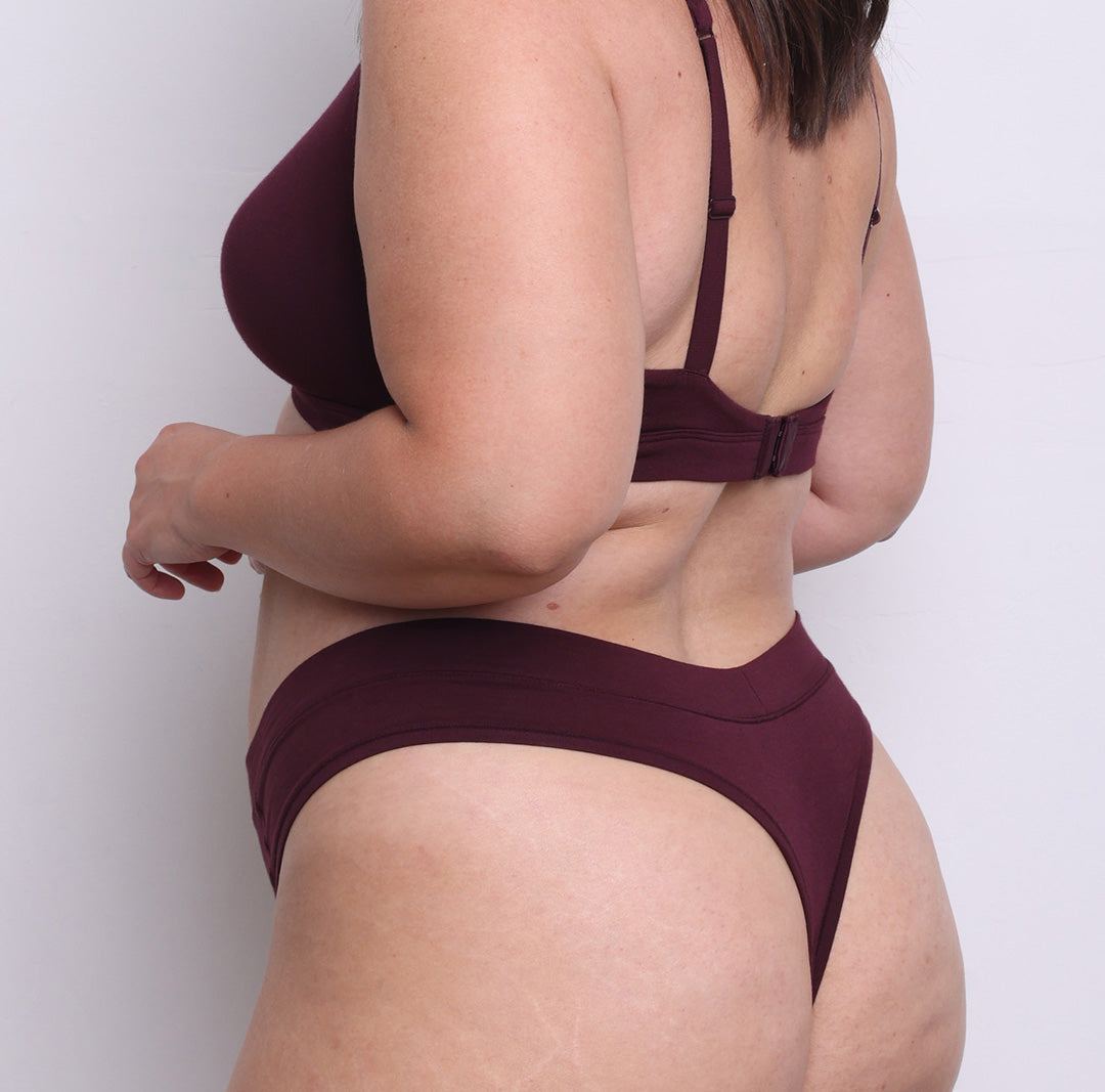 High Leg Thong