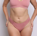 Dipped Front Thong