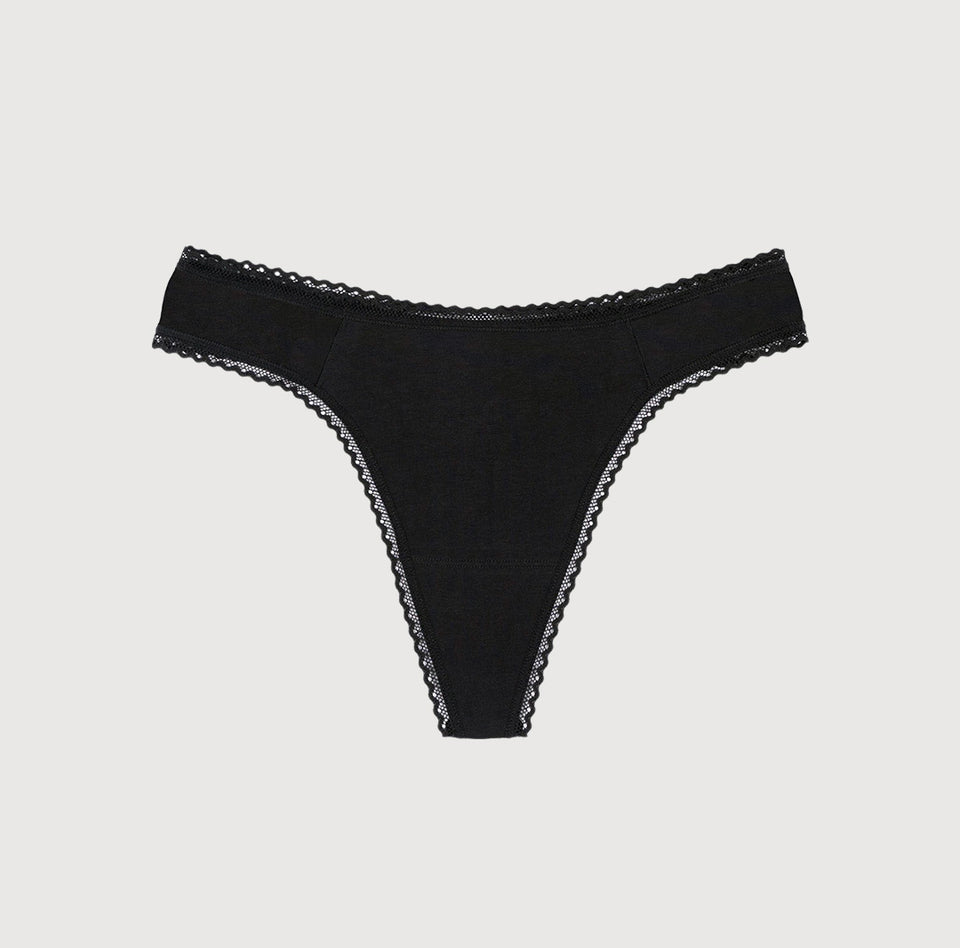 THE BLAZZE 1012 Women's Thong Mid Rise Sexy Solid G-String Thong Bikini  Lingerie Panties Briefs (